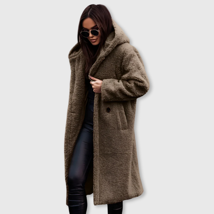 Piera | Manteau en Laine Enveloppant