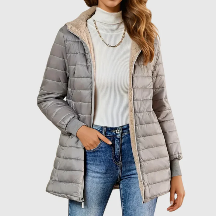 Severina | Manteau Doublé en Sherpa