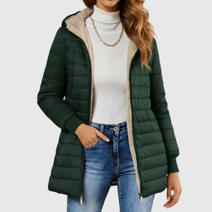 Severina | Manteau Doublé en Sherpa
