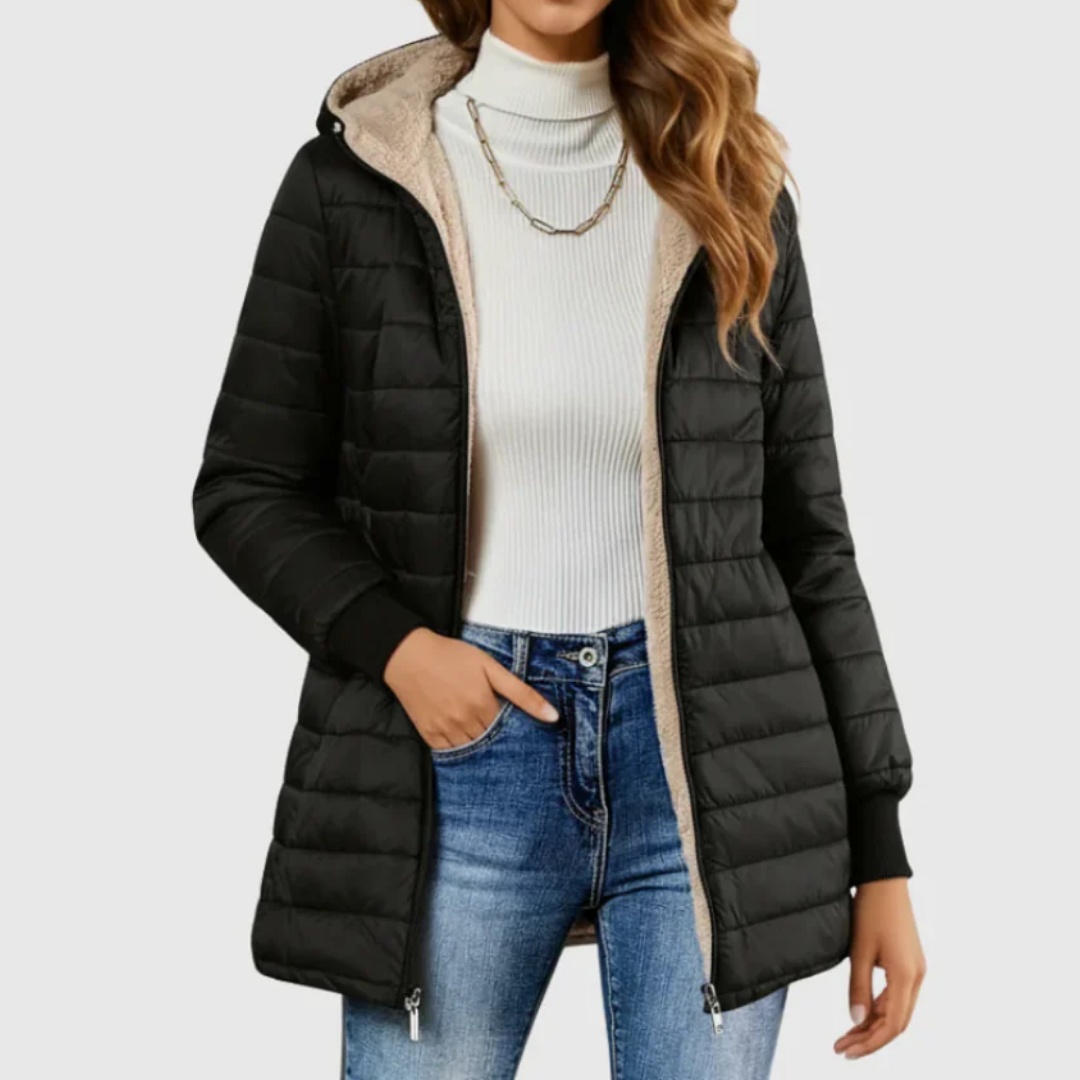 Severina | Manteau Doublé en Sherpa