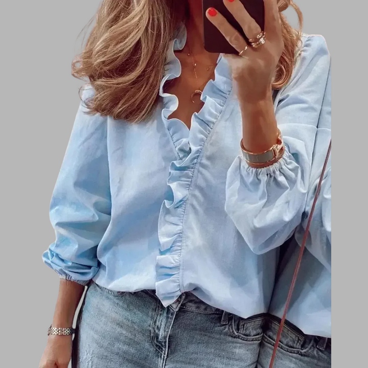 BRYNOUVELLE | Blouse Élégante à Manches Longues Maren