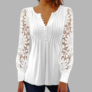 BRYNOUVELLE | Blouse Sophistiquée à Manches Longues Marianne