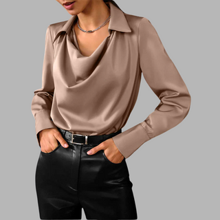 BRYNOUVELLE | Blouse en Soie Luxueuse Fenna