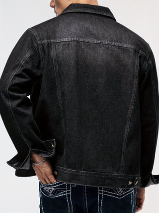 BRYNOUVELLE | Veste en Denim pour Hommes - Vêtement de Travail