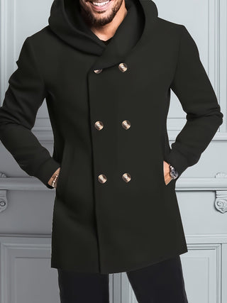 BRYNOUVELLE | Manteau Midi à Capuche pour Homme