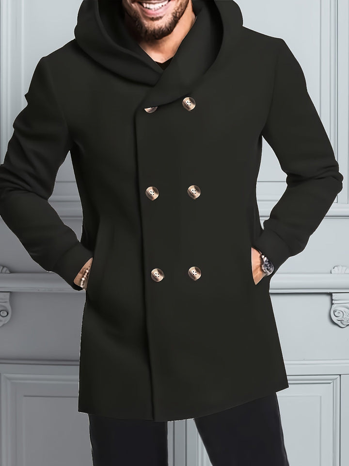 BRYNOUVELLE | Manteau Midi à Capuche pour Homme