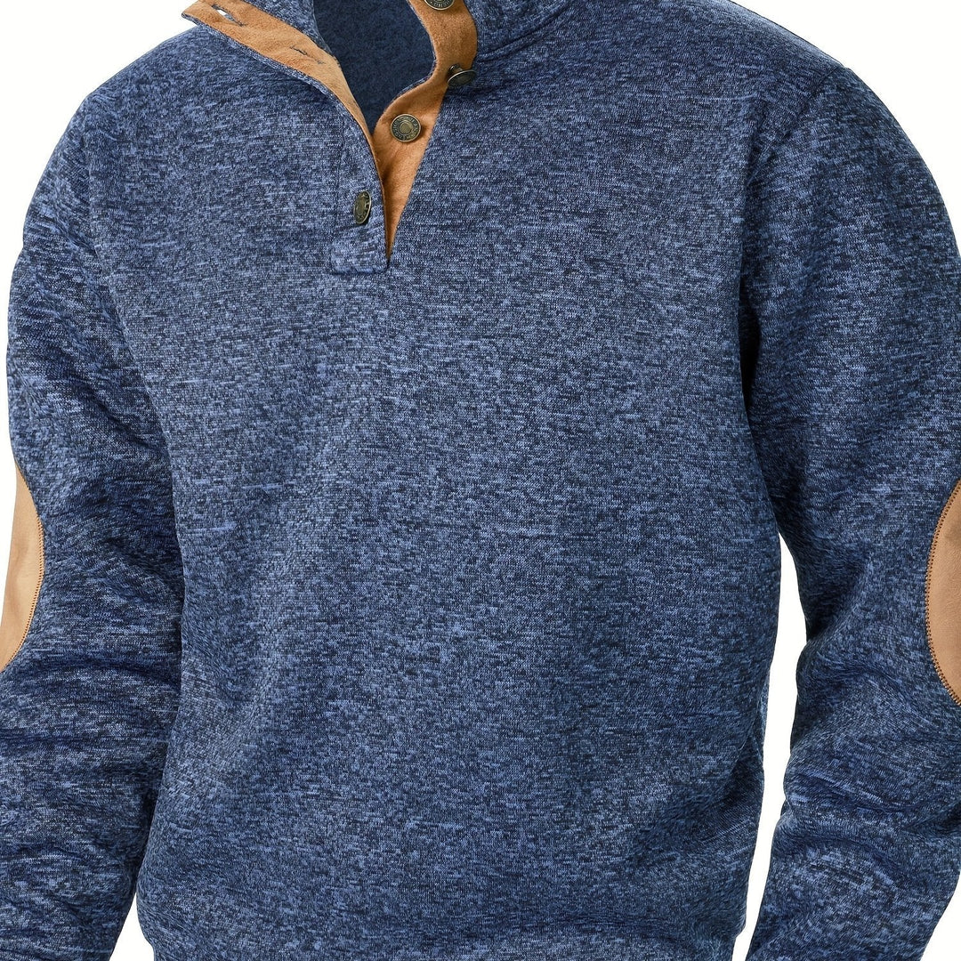 BRYNOUVELLE | PULL EN MAILLE À COL MONTANT POUR HOMMES
