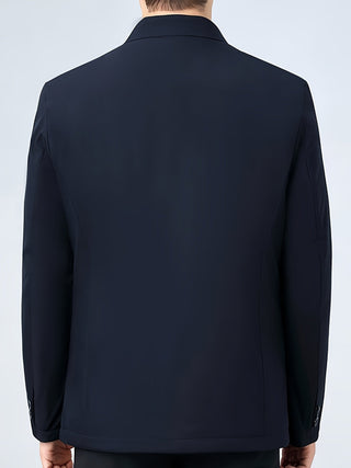 BRYNOUVELLE | Veste Homme à Col Revers et Fermeture Éclair