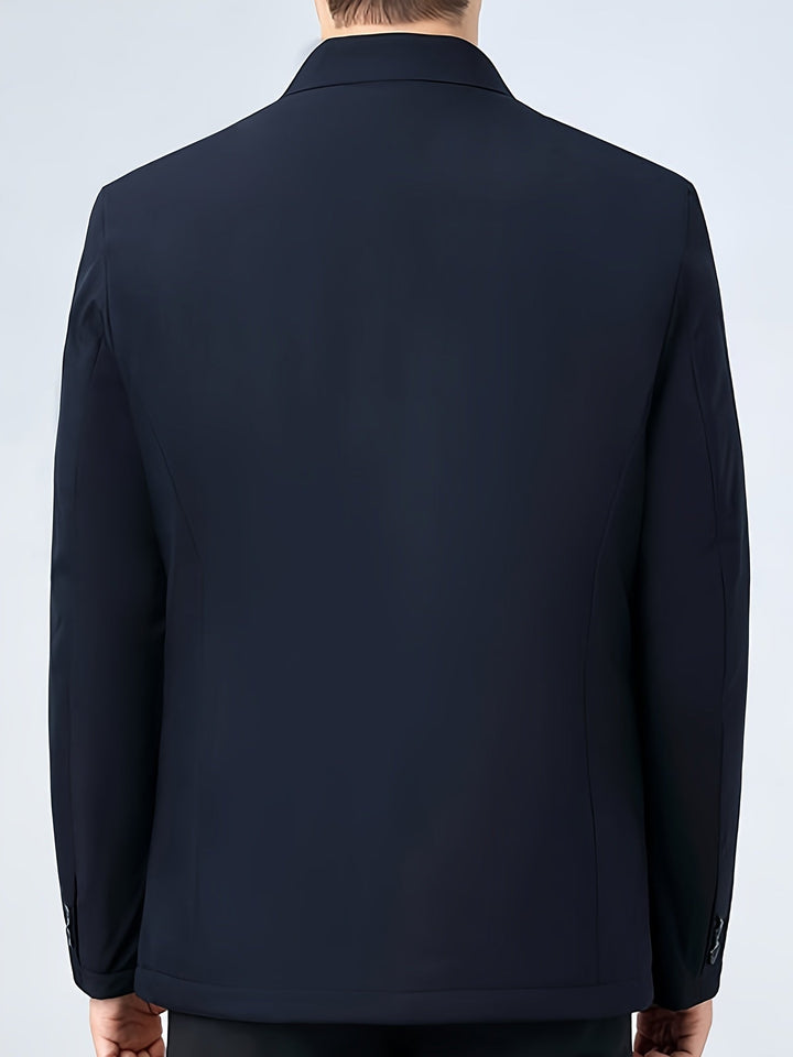 BRYNOUVELLE | Veste Homme à Col Revers et Fermeture Éclair