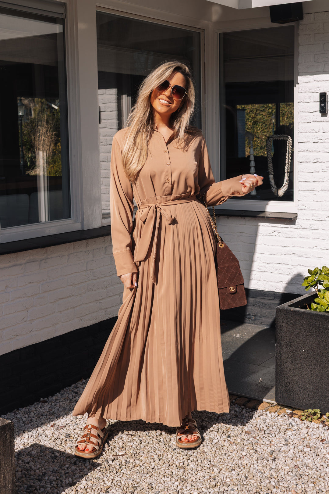Robe Maxi Classy Camel