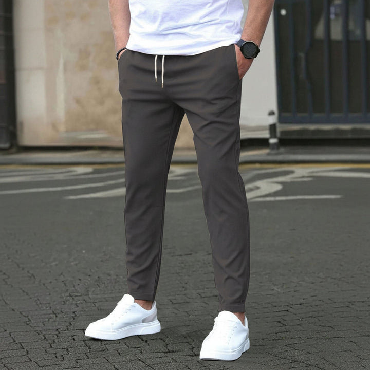 BRYNOUVELLE | PANTALONS À JAMBES DROITES POUR HOMMES
