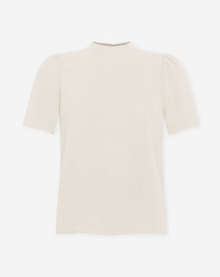TOP À MANCHES COURTES JULIE BEIGE