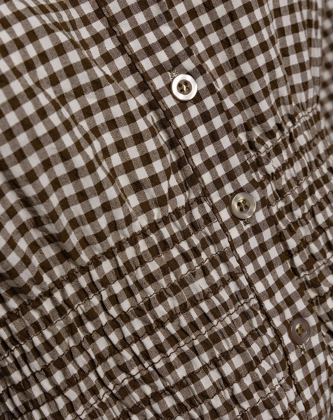 BLouse SMOCK CHECK BRUN