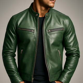 Guido | Veste en Cuir Vintage