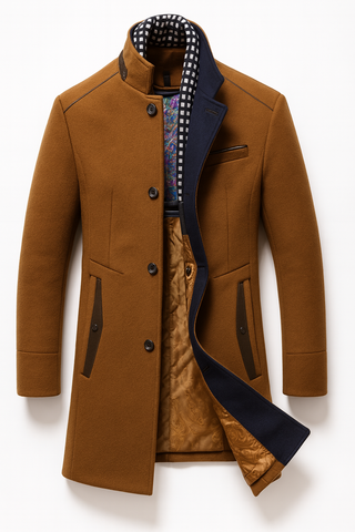 BRYNOUVELLE | Manteau en Laine pour Hommes
