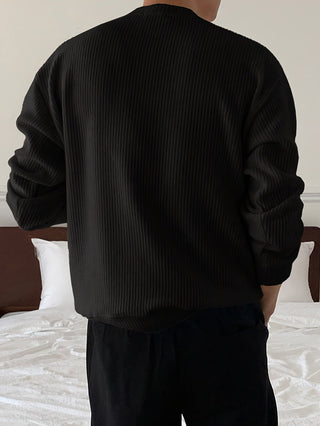 BRYNOUVELLE | PULL AMPLE EN MAILLE POUR HOMMES