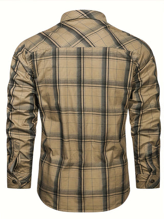 BRYNOUVELLE | Chemise en Coton à Revers pour Homme