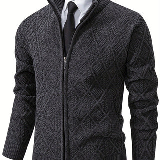 BRYNOUVELLE | PULL EN MAILLE GÉOMÉTRIQUE POUR HOMME