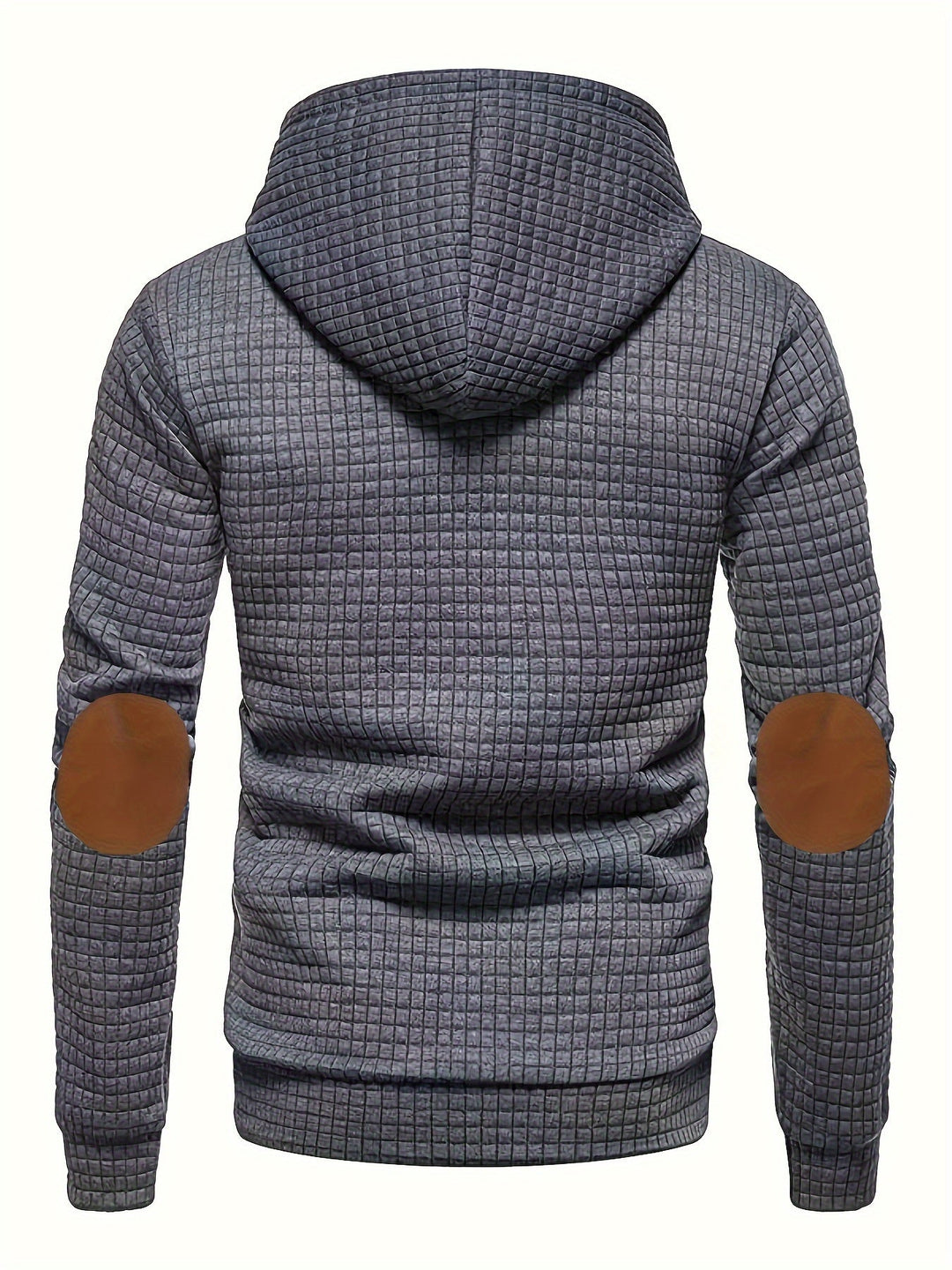 BRYNOUVELLE | VESTE À CAPUCHE À CARREAUX POUR HOMMES