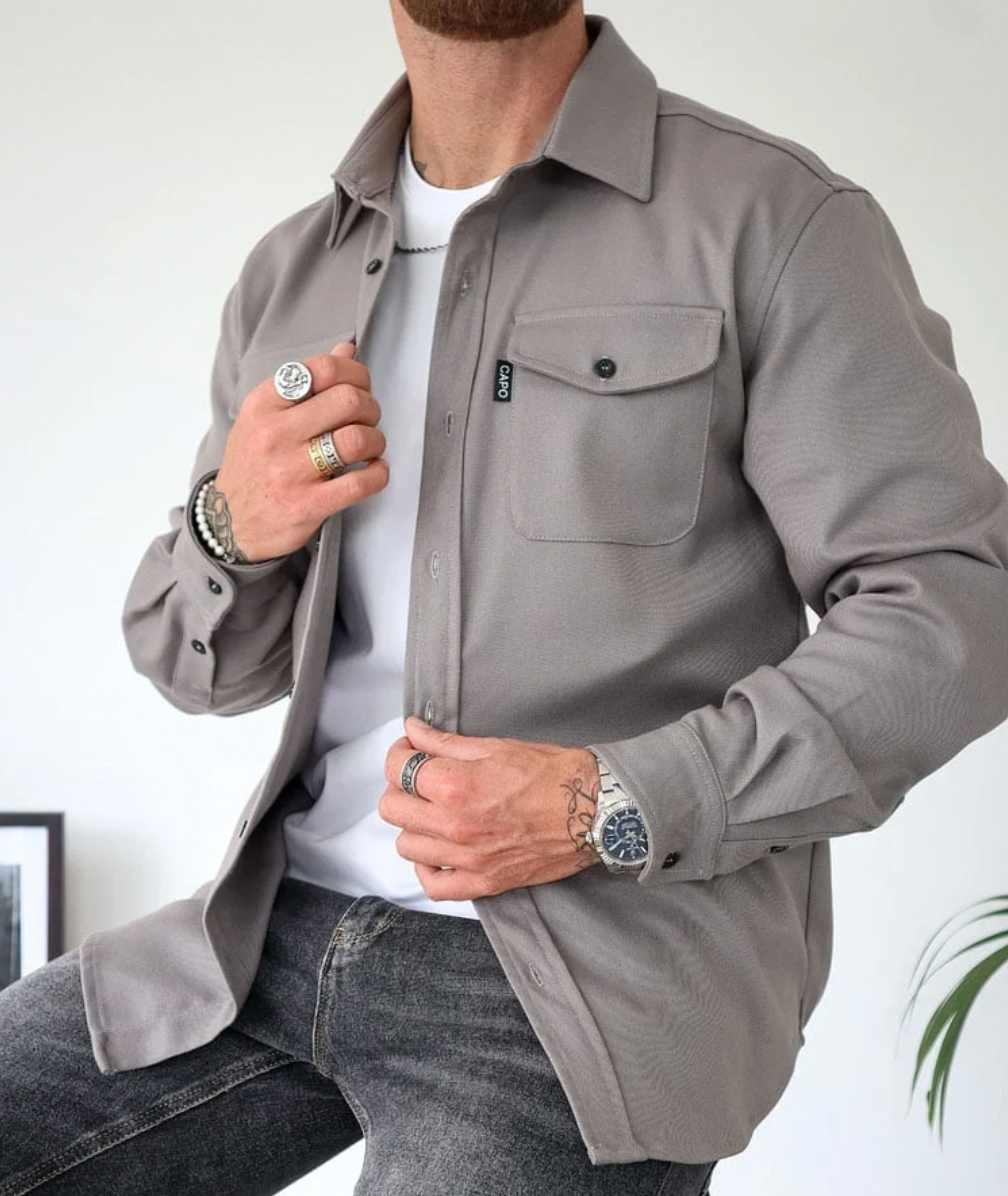 BRYNOUVELLE | Chemise-Veste pour Hommes