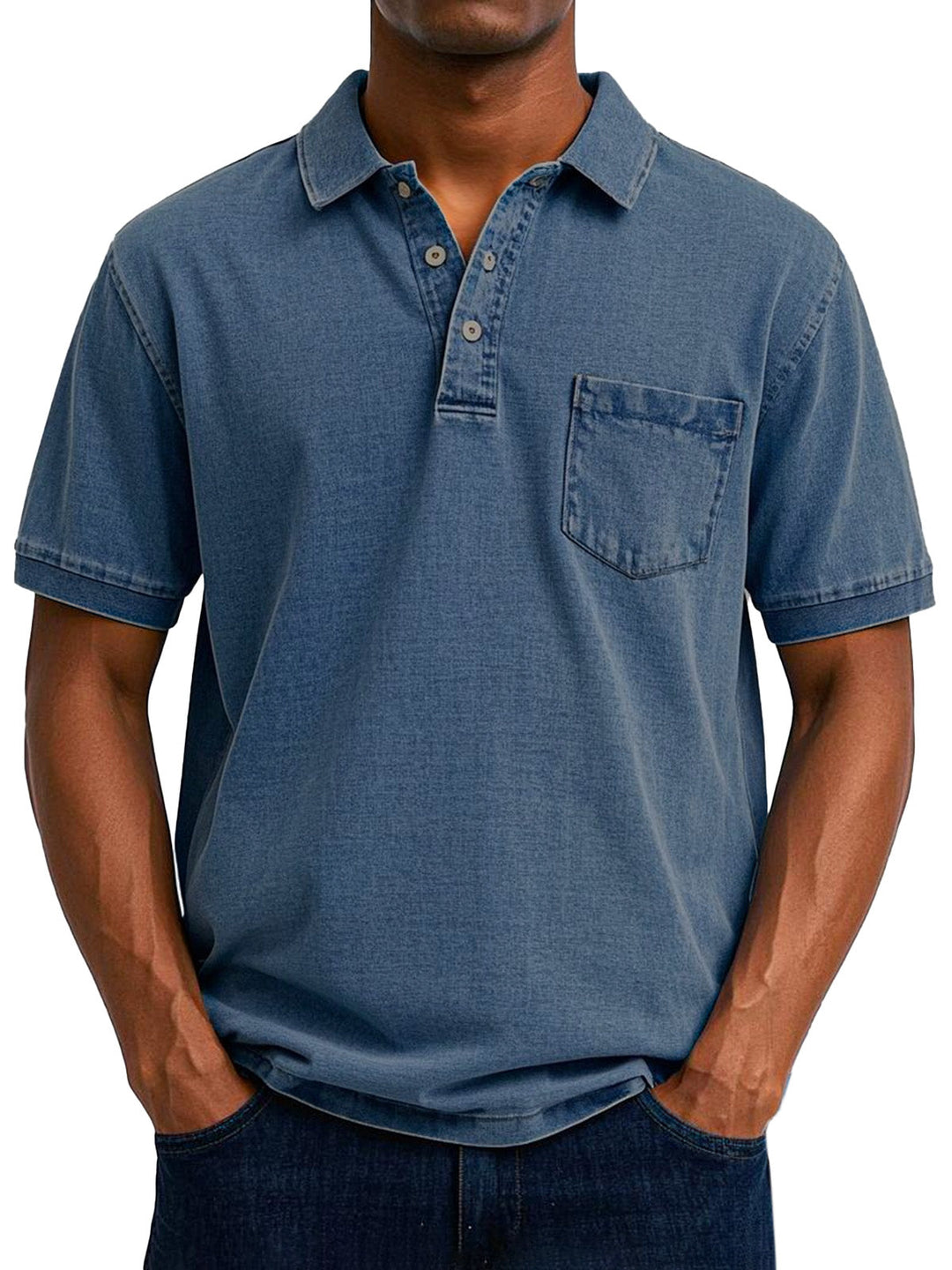 BRYNOUVELLE | CHEMISE POLO VINTAGE DÉCONTRACTÉE POUR HOMME