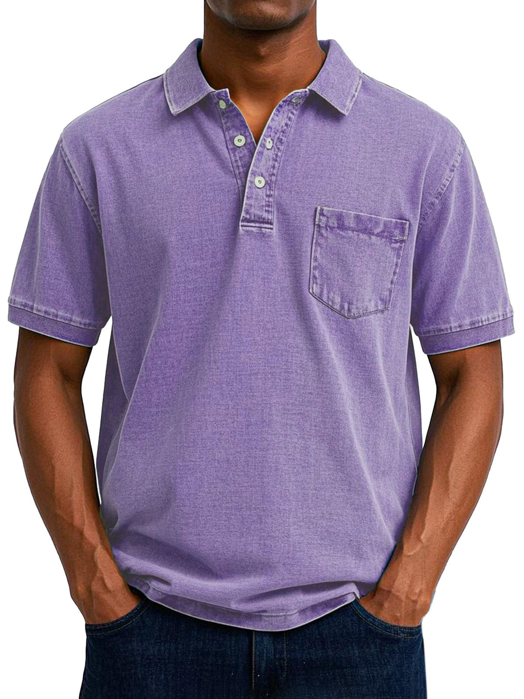 BRYNOUVELLE | CHEMISE POLO VINTAGE DÉCONTRACTÉE POUR HOMME