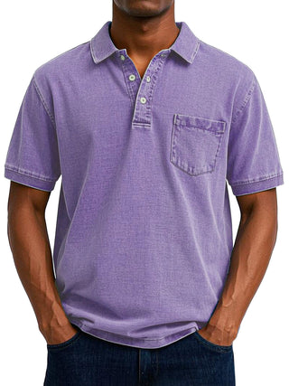 BRYNOUVELLE | CHEMISE POLO VINTAGE DÉCONTRACTÉE POUR HOMME