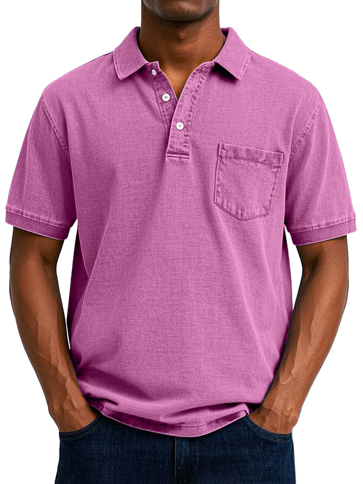 BRYNOUVELLE | CHEMISE POLO VINTAGE DÉCONTRACTÉE POUR HOMME