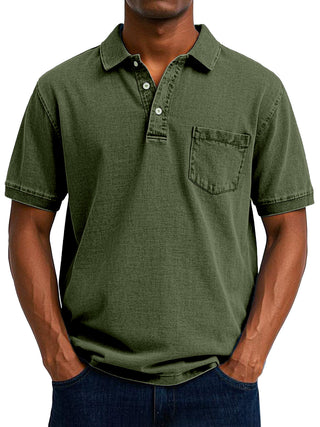 BRYNOUVELLE | CHEMISE POLO VINTAGE DÉCONTRACTÉE POUR HOMME