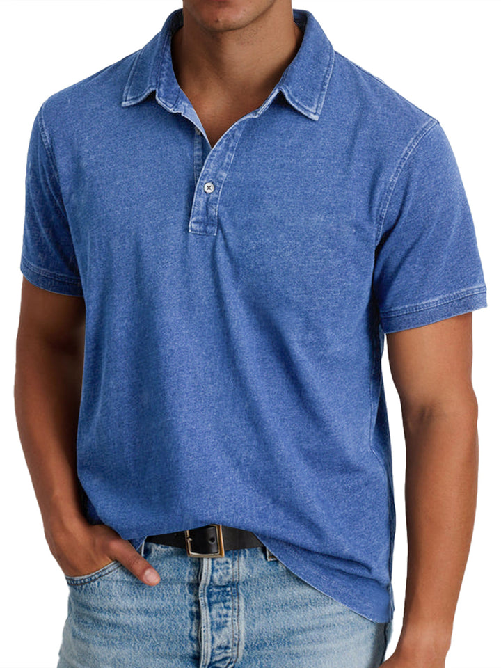 BRYNOUVELLE | POLO À COL POUR HOMMES