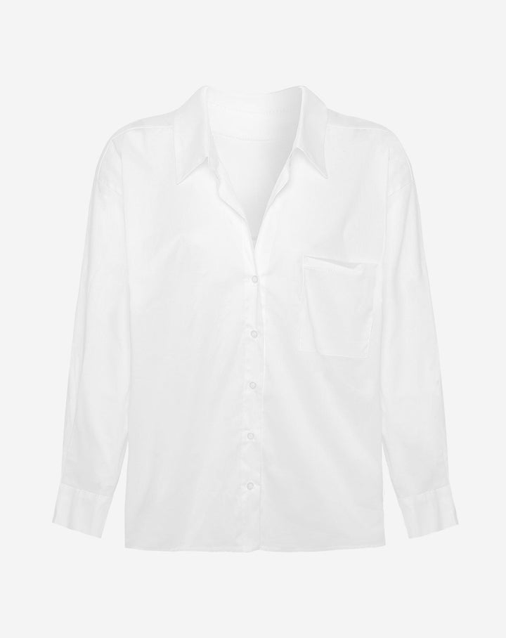 BLOUSE OVERSIZE EN POPLIN