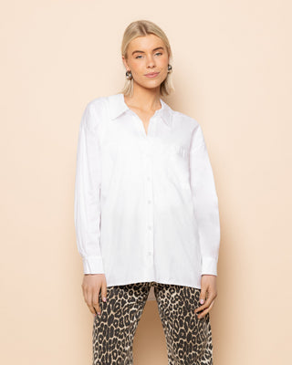 BLOUSE OVERSIZE EN POPLIN