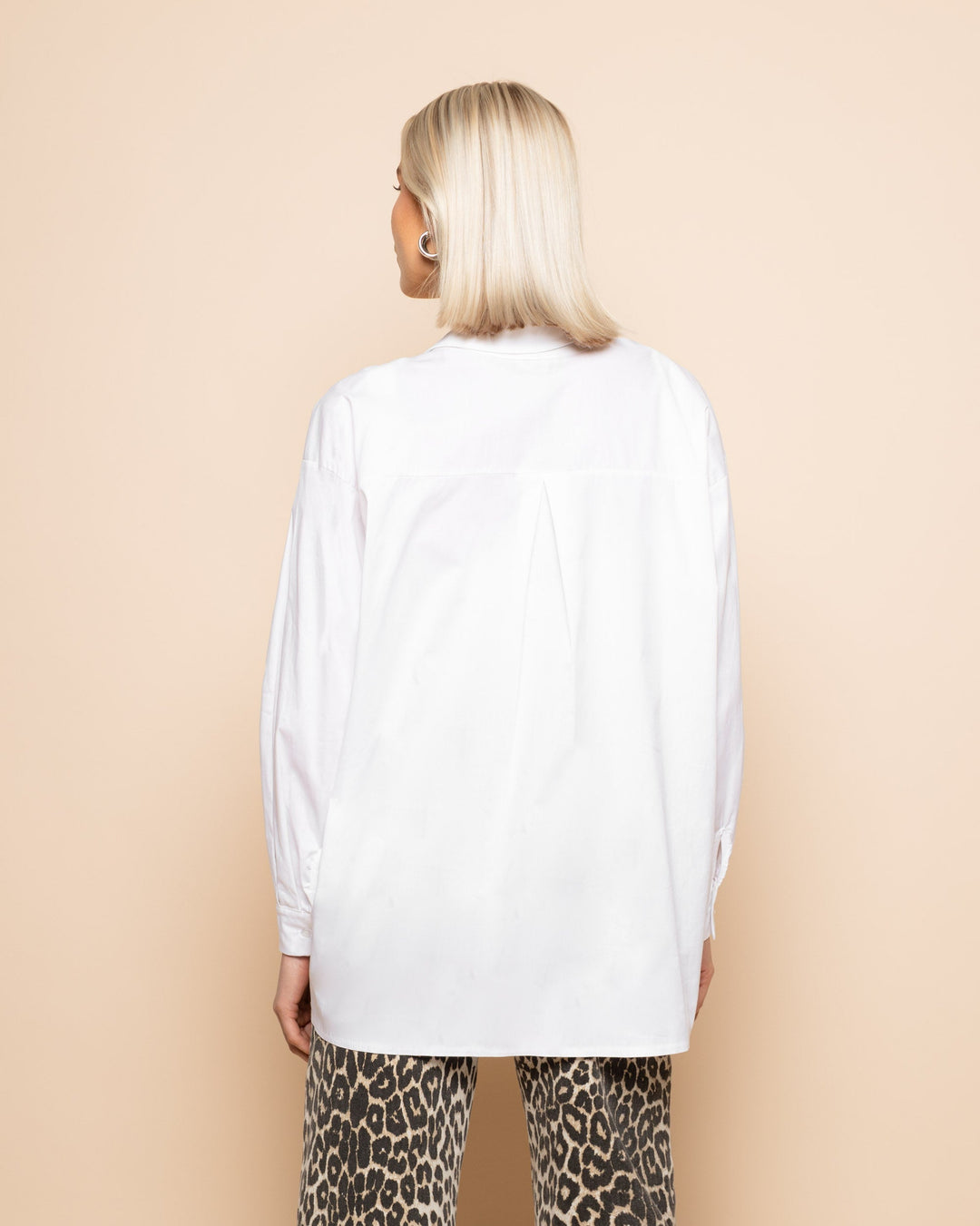 BLOUSE OVERSIZE EN POPLIN