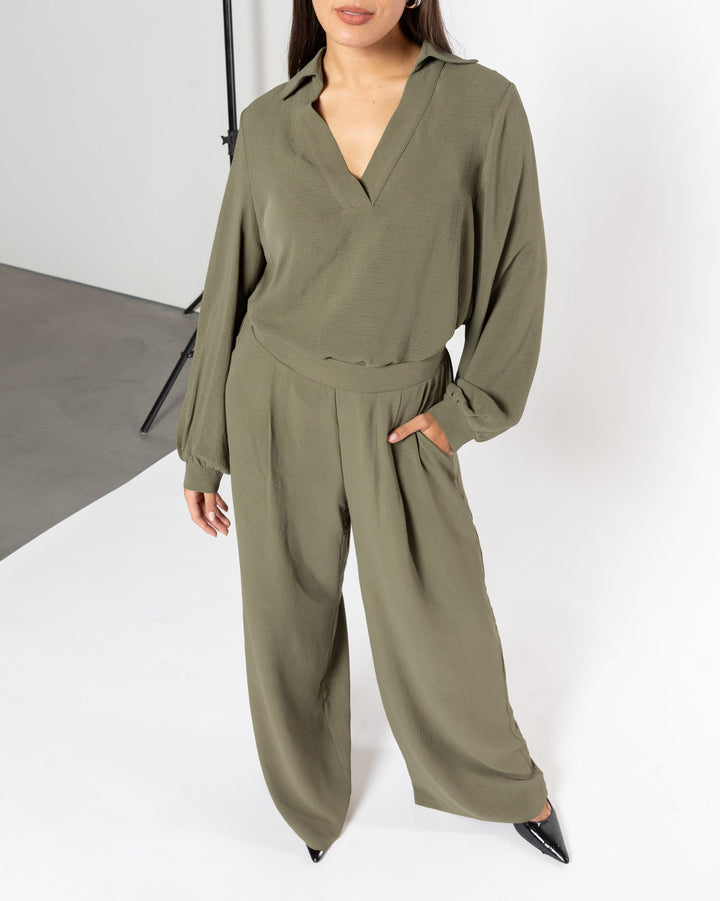 TOP JULIE LICORNE OLIVE