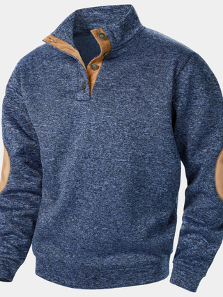 BRYNOUVELLE | PULL EN MAILLE À COL MONTANT POUR HOMMES