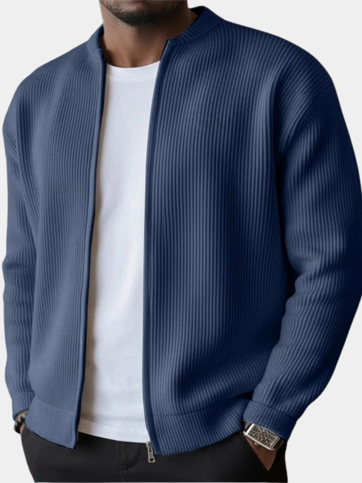 BRYNOUVELLE | CARDIGAN À COUTURES COULISSÉES POUR HOMMES