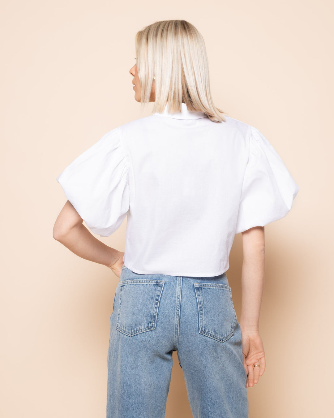 BLOUSE À MANCHES BALLON