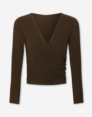 TOP WRAP MARY BRUN