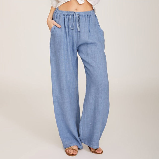 Amalfi | Pantalons à Cordon de Confort
