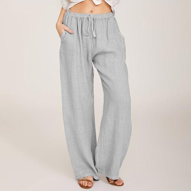 Amalfi | Pantalons à Cordon de Confort