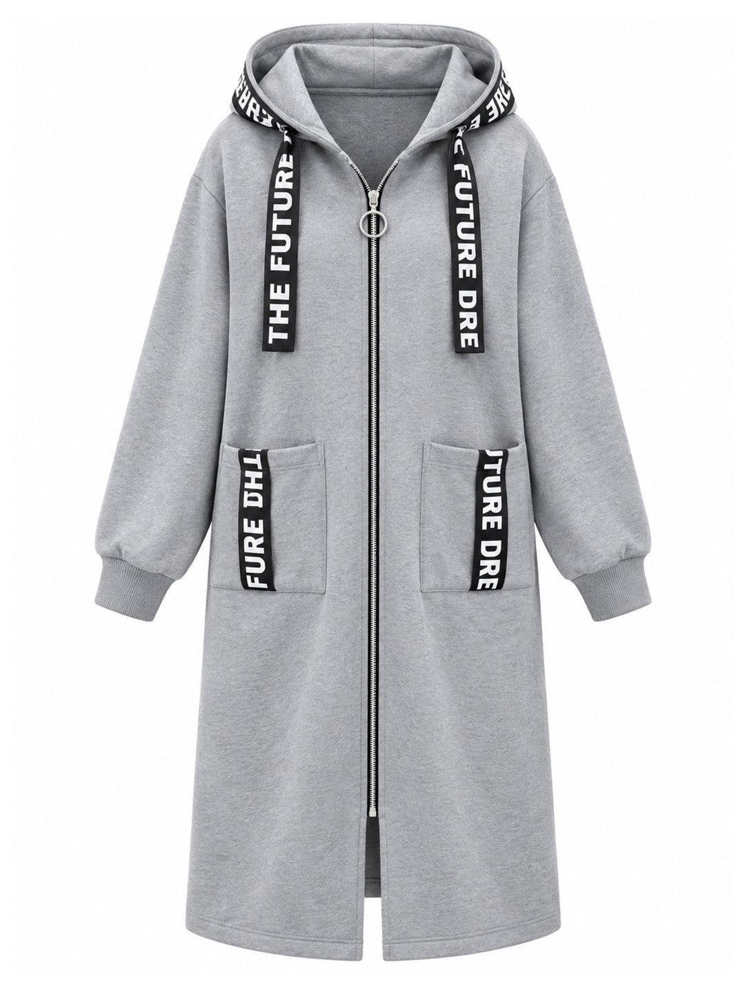 Pull à capuche oversize pour femme