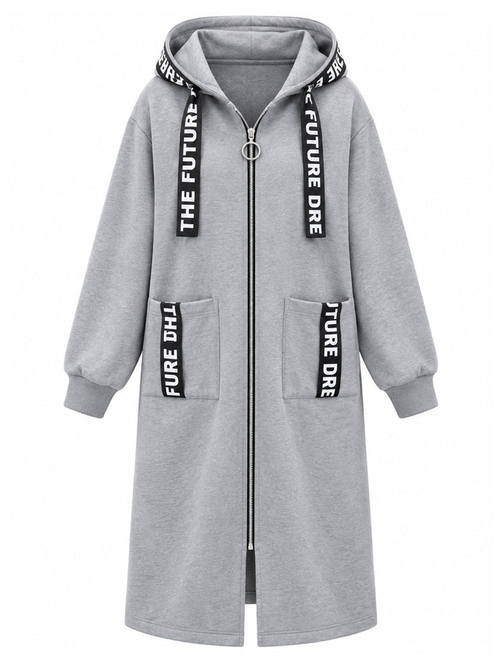 Pull à capuche oversize pour femme