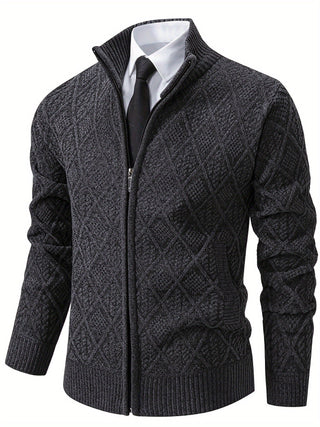 BRYNOUVELLE | PULL EN MAILLE GÉOMÉTRIQUE POUR HOMME