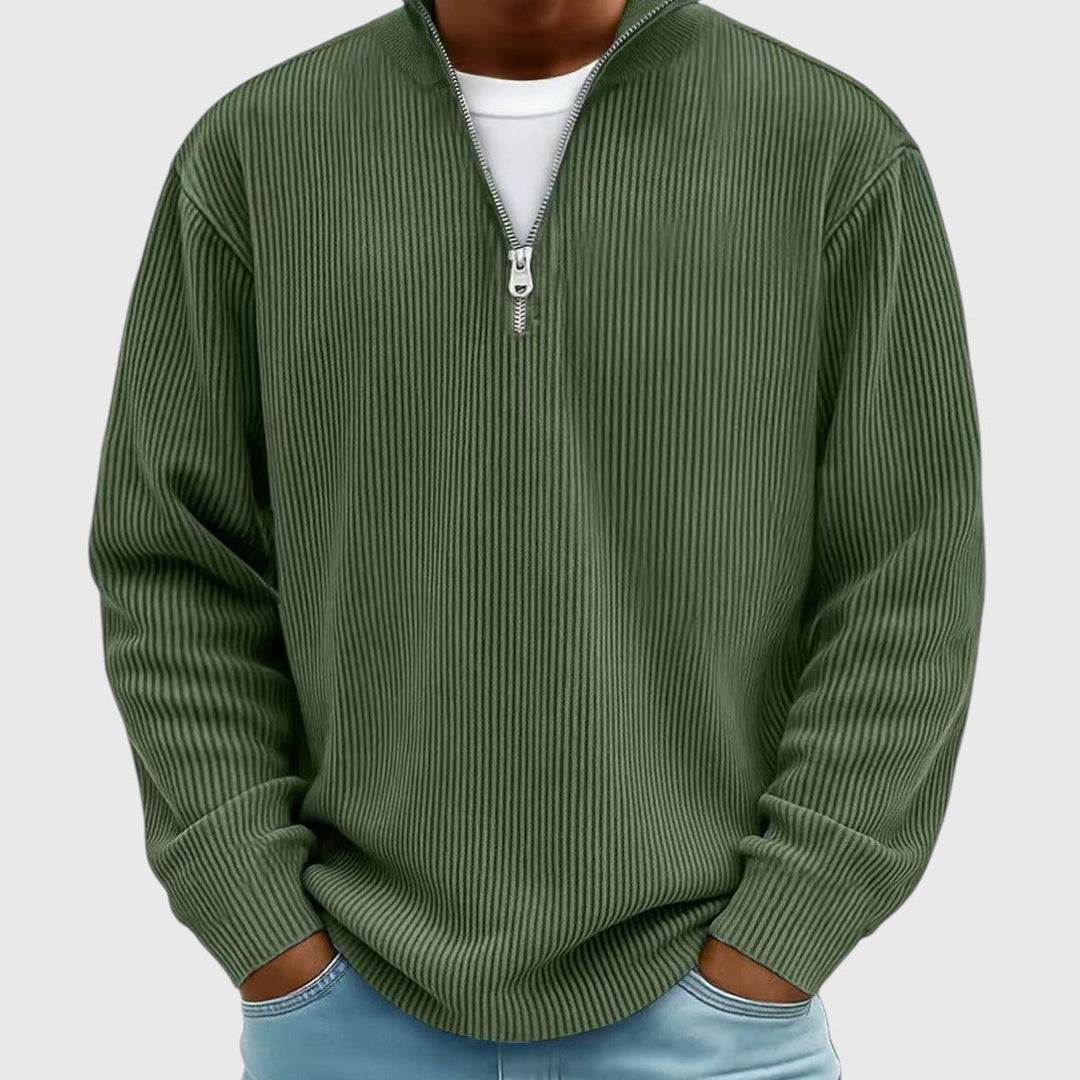 Aron | Pull Half-Zip Intemporel