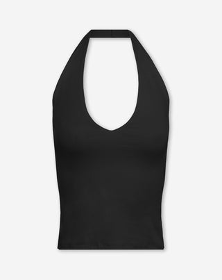 TOP HALTER TAMAR NOIR