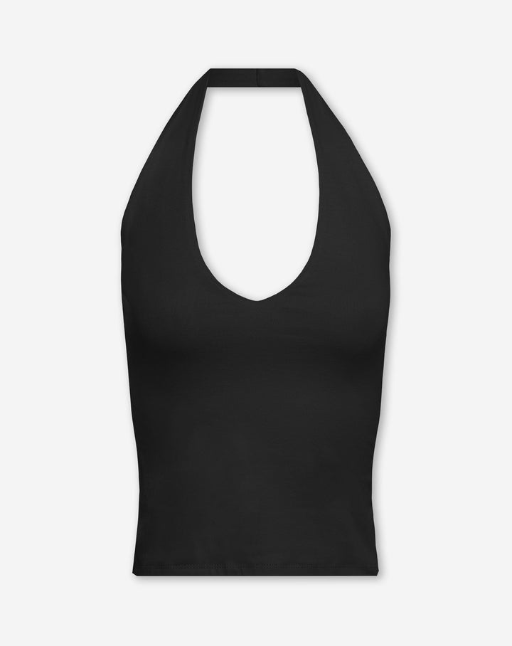 TOP HALTER TAMAR NOIR