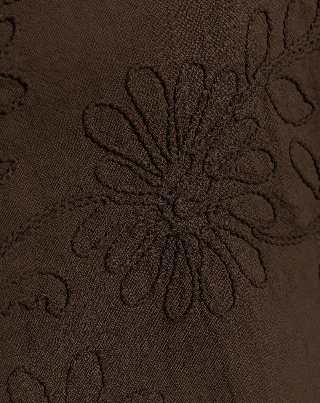 TOP FLEUR FEMKE MARRON