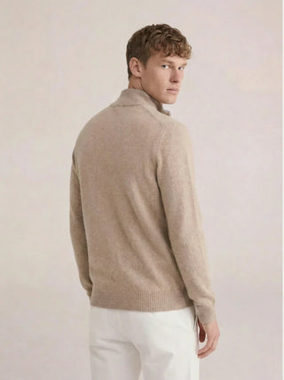 PULL EN MAILLE ZIPPÉ