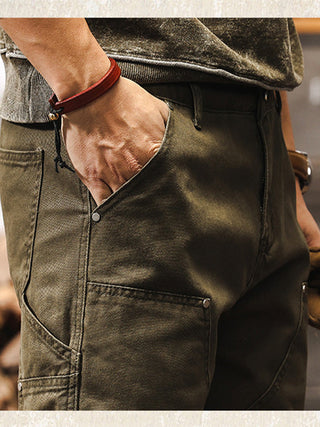 BRYNOUVELLE | PANTALON EN COTON UTILE POUR HOMME