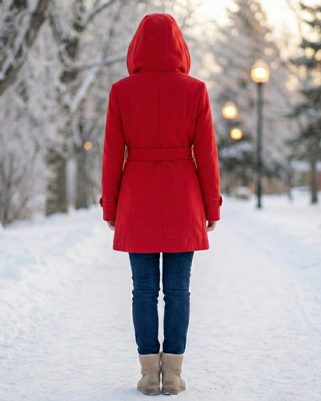 Zelinda | Manteau en Laine à Carreaux